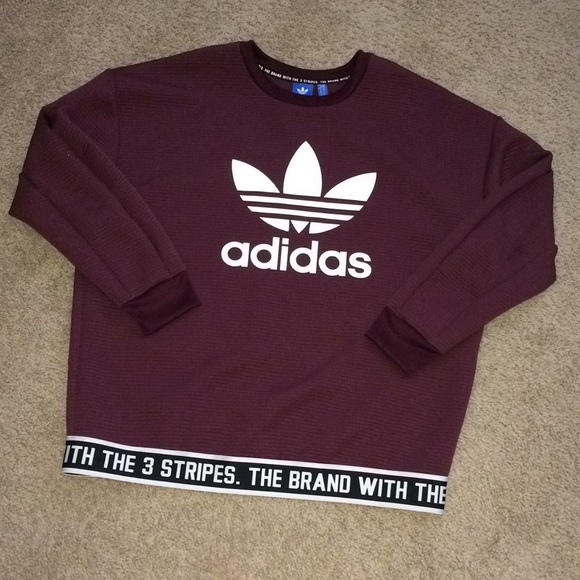 adidas Sweaters - Adidas  Crew neck athletic top EUC